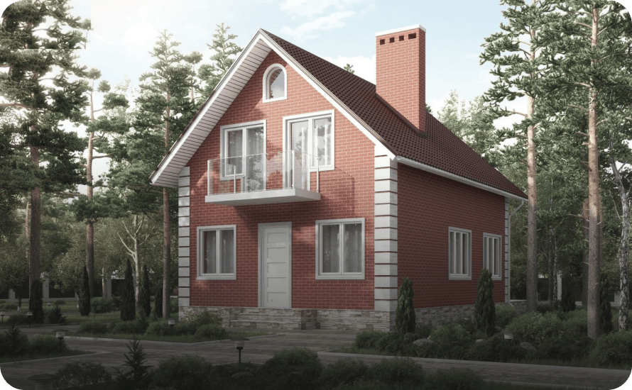Дом из кирпича 560 м² на Барвихе